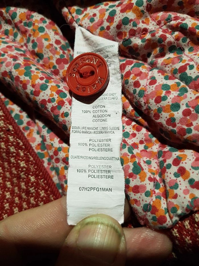 Manteau d hiver sergent major 3 ans - photo numéro 5