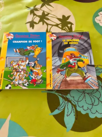 Lot livres Geronimo Stilton