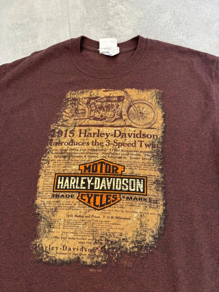 T-shirt Harley Davidson homme taille M super état - photo numéro 4