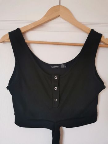 Top noir boohoo