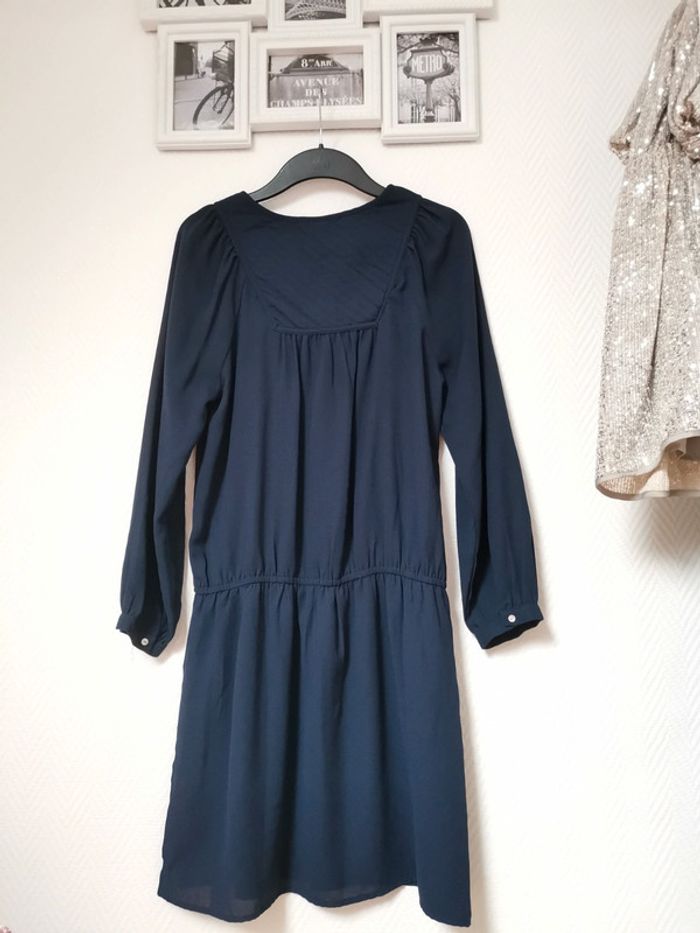 Très jolie robe marine | taille 36 - photo numéro 8
