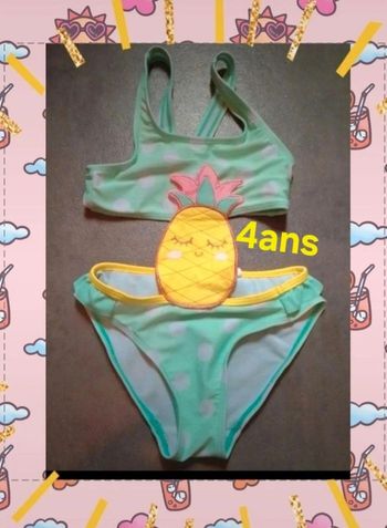 Maillot de bain 4 ans tbe