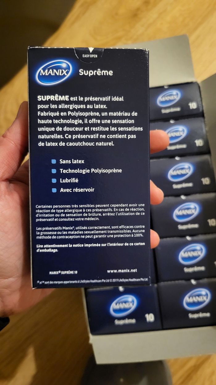 Préservatif manix supreme - photo numéro 2