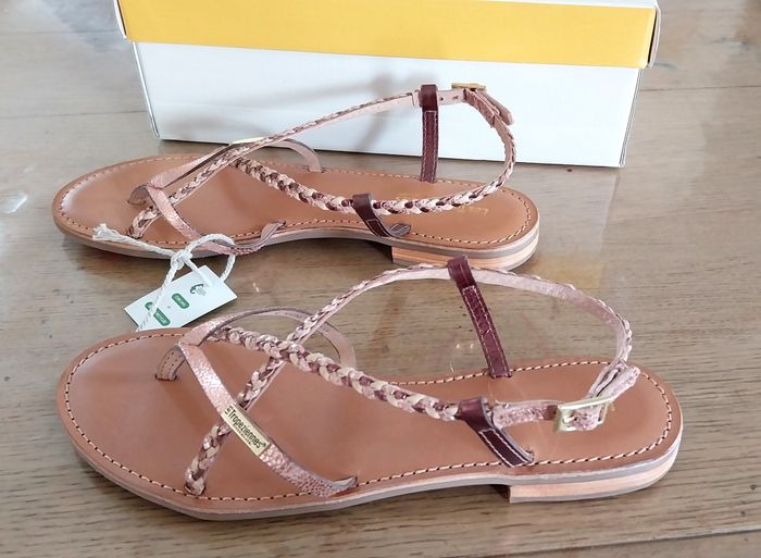 Jolies sandales femme pointure 39 neuves - photo numéro 3