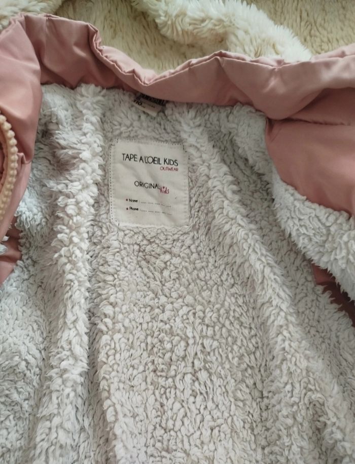 Manteau fille 5 ans - Tape à l'oeil - Très chaud - photo numéro 3