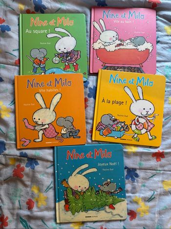 5 livres « Nine et Milo »