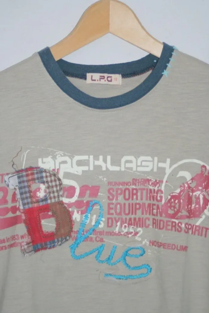 Tee-shirt beige taille 16 ans - photo numéro 2