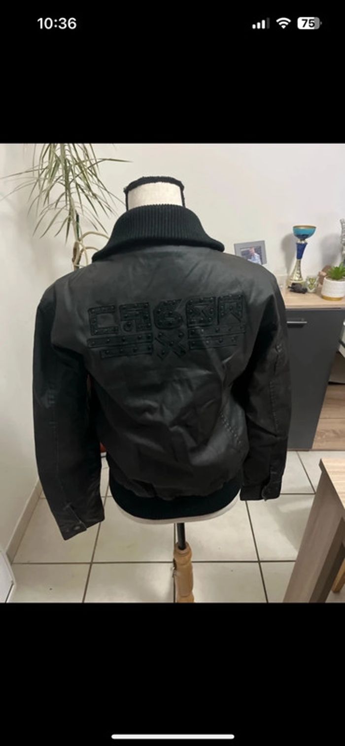 Veste en cuir celio - photo numéro 2