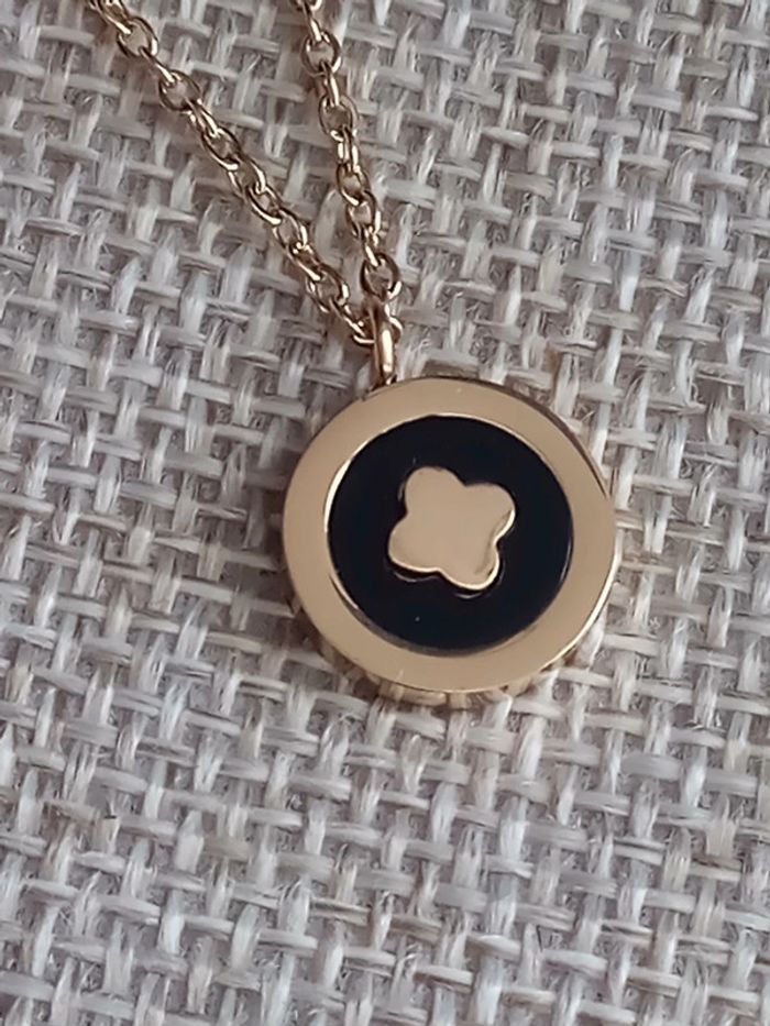 Collier trèfle à 4 feuilles - photo numéro 3