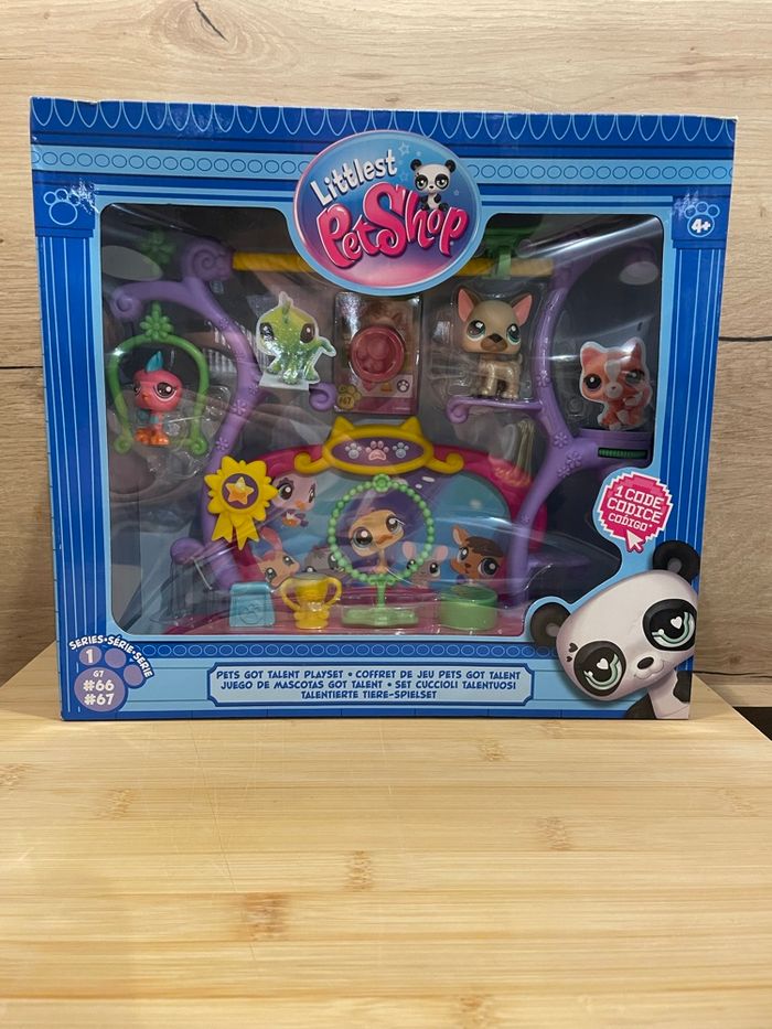 🌟 Coffret Littlest Pet Shop – Pets Got Talent – Neuf / Jamais ouvert 🌟