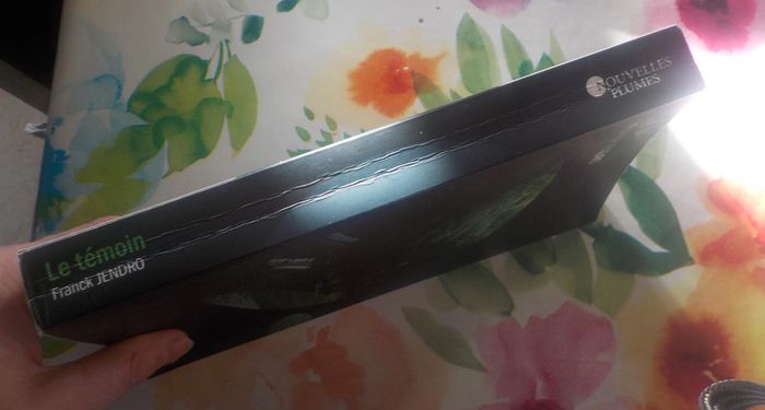 Le témoin de Franck Jendro Ed. Nouvelles Plumes - photo numéro 3