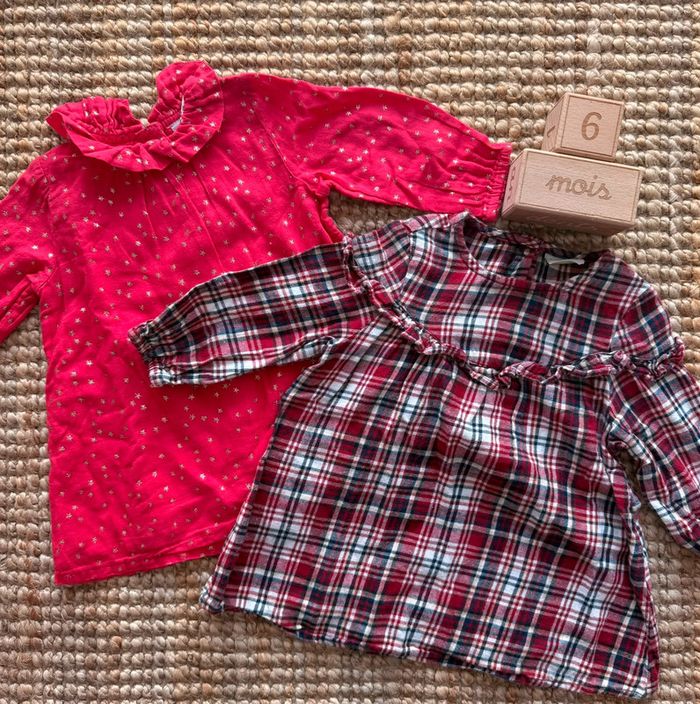 Lot robes TAO 6mois / 68cm