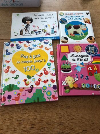 Lots 4 livres apprentissage