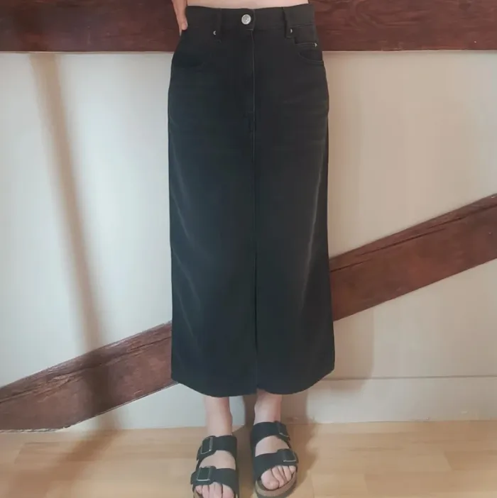Jupe longue denim léger Isabel Marant - photo numéro 5