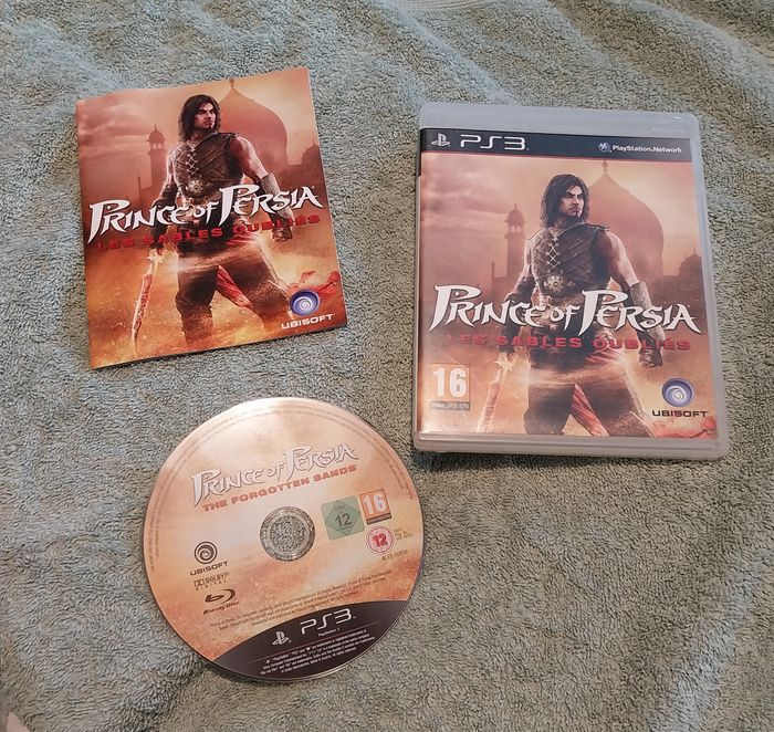 Jeu PS3 Prince Of Persia Les Sables Oubliés  Ubisoft  + notice le prince de Perse