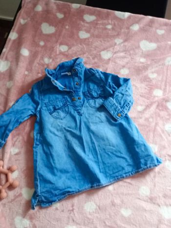 Robe en jean 6 mois