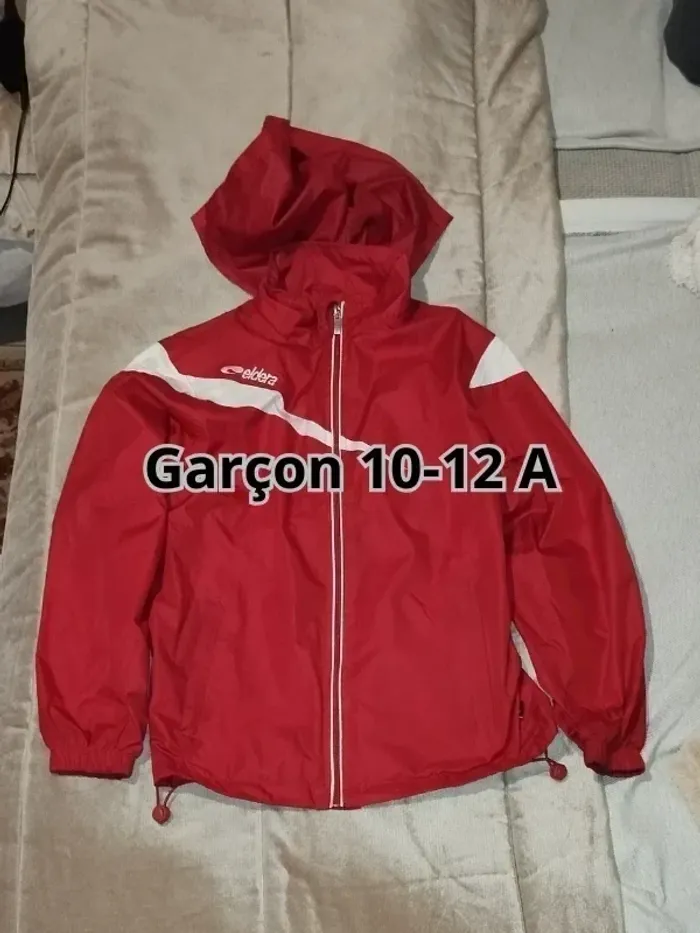 veste coupe vent sport Eldera garçon 10-12 ans - photo numéro 10