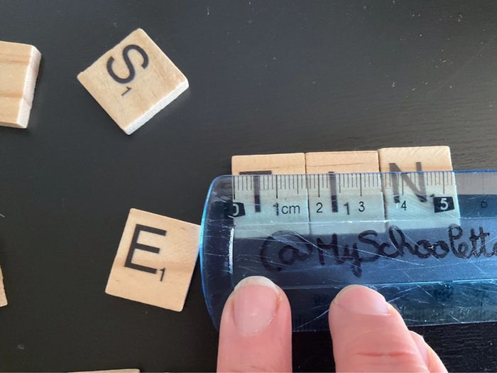Lettres bois pour écrire mots syllabes sons - photo numéro 17