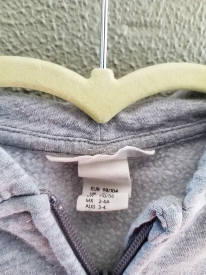 Sweat zippé h&m 3 ans - photo numéro 3