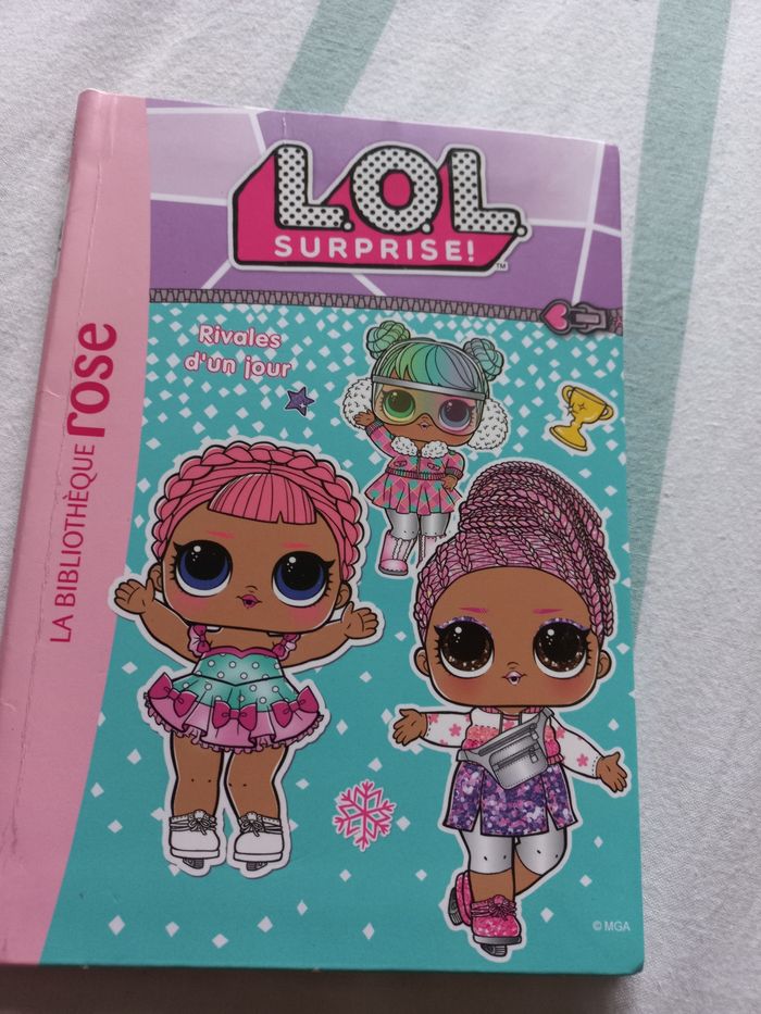 Livre bibliotheque rose L.O.L. surprise lol 6/8 ans tome 11