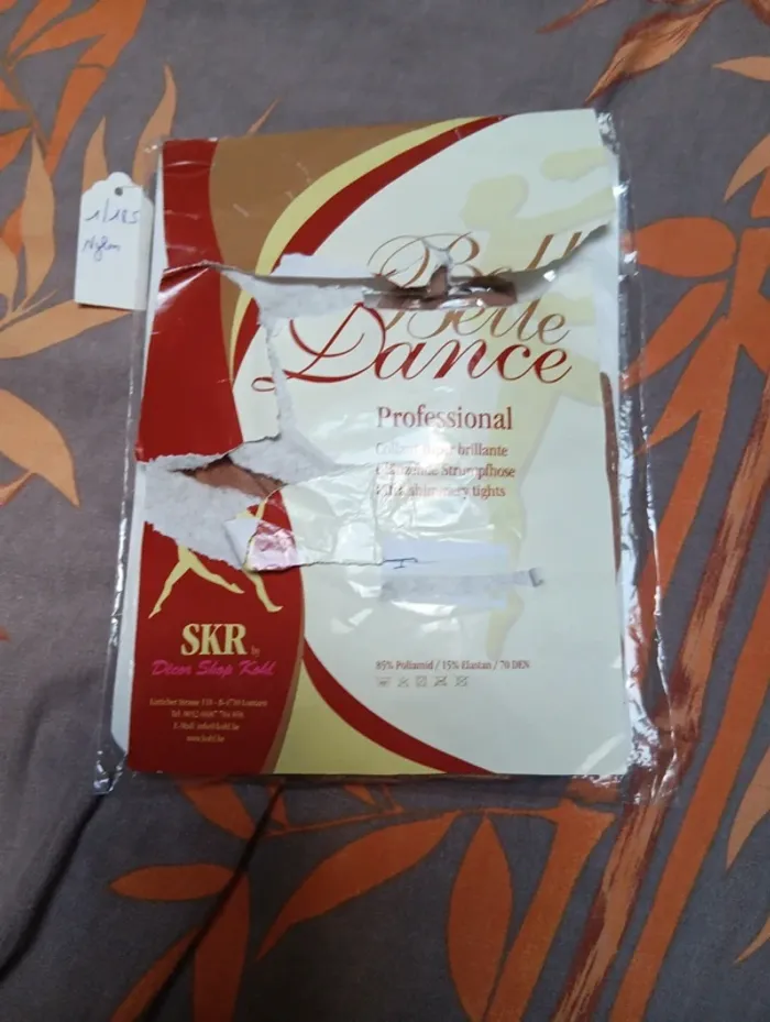 Collant super brillant pour danseuse