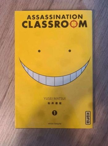 Manga  assassination classroom