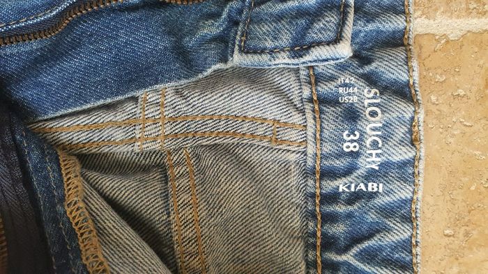 Jean kiabi modèle slouchy taille 38 - photo numéro 2
