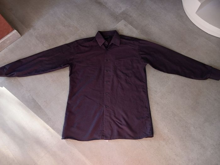 chemise manches longues violette HORIZON - photo numéro 2