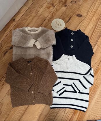 Lot de 4 pull kiabi