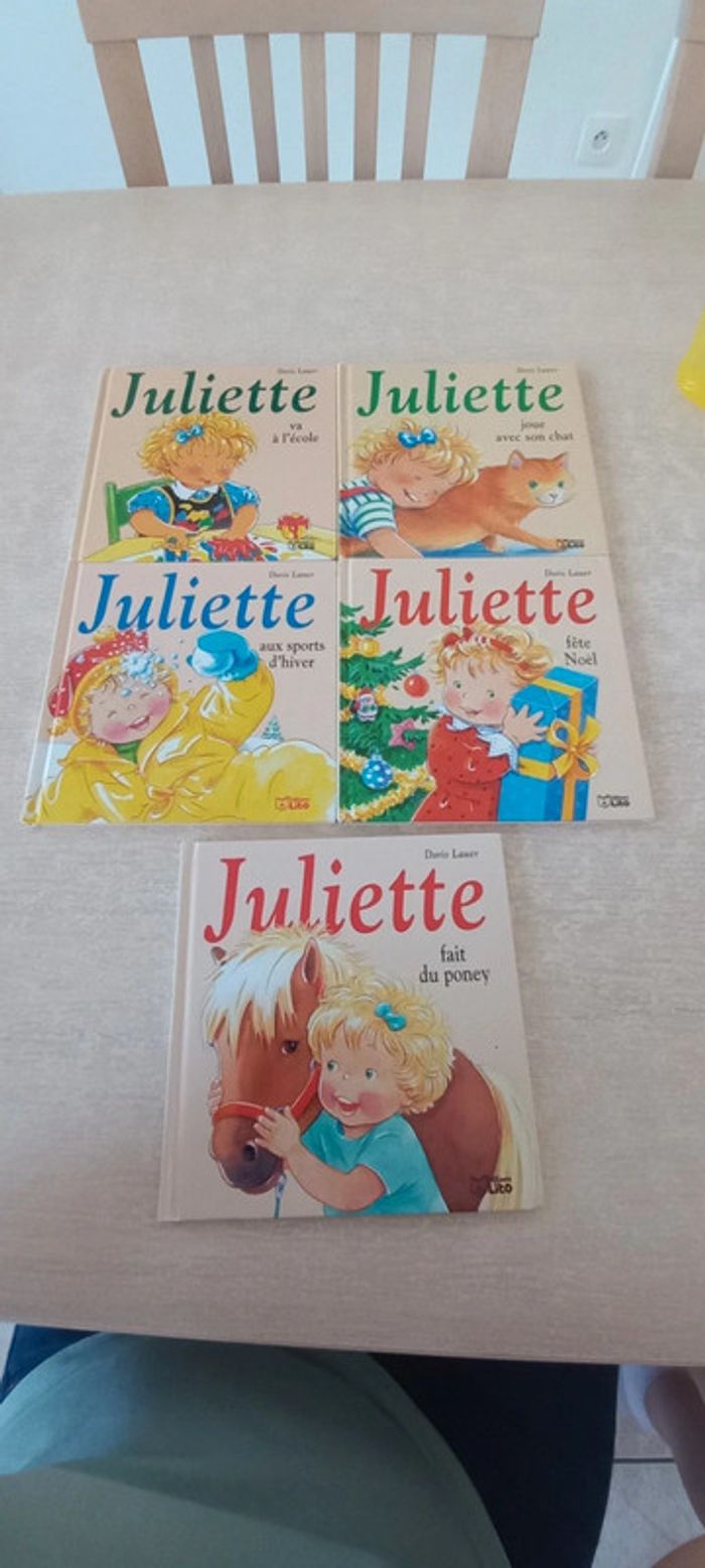 Lot 5 livres juliette