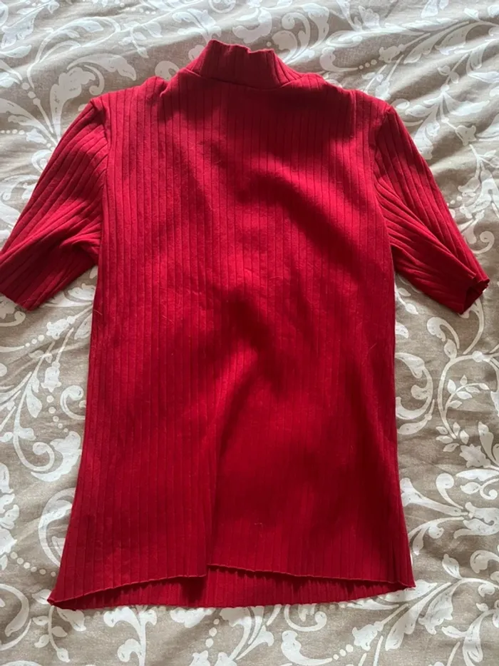 Top rouge bershka - photo numéro 4