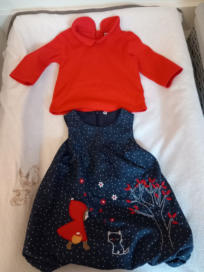 Robe et haut rouge - photo numéro 2