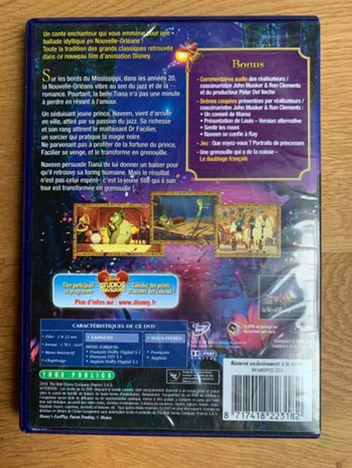 DVD Disney La princesse et la grenouille - photo numéro 2