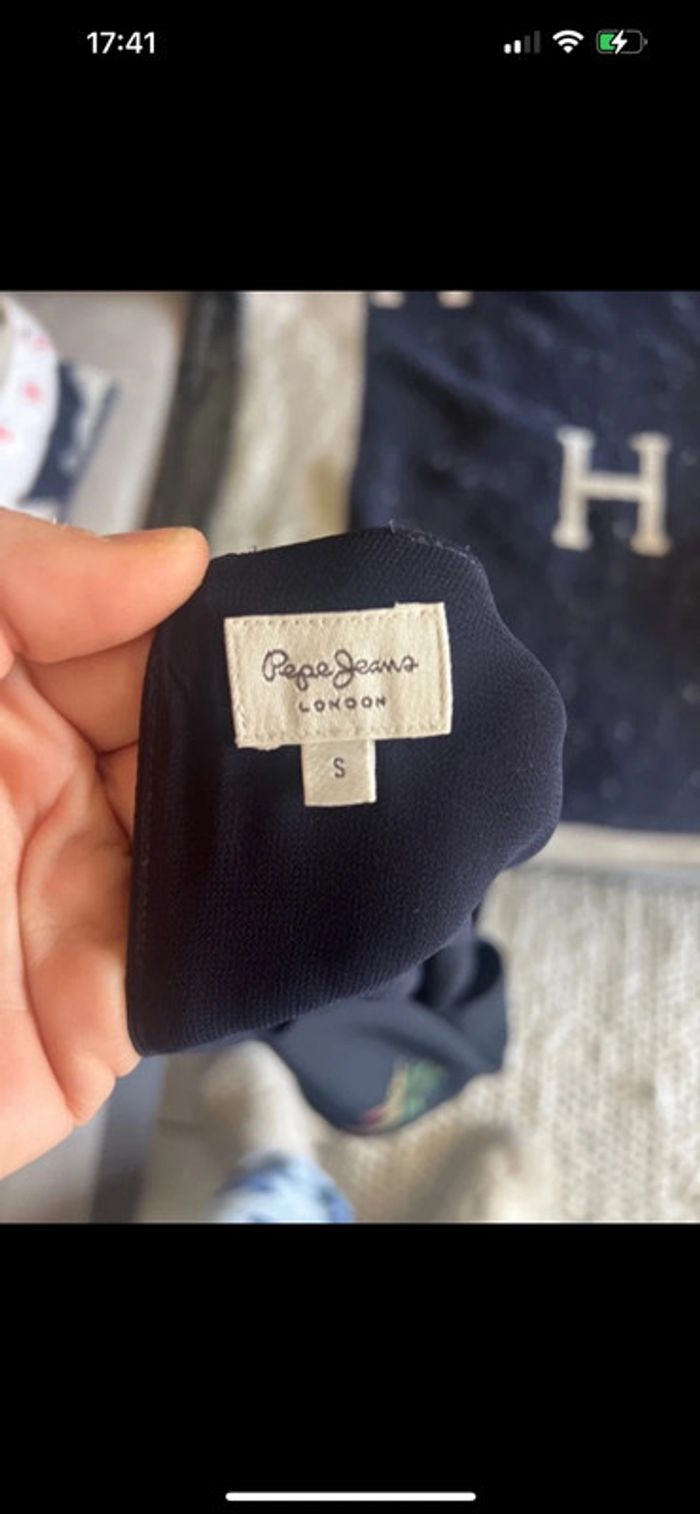 Robe satin pepe jeans taille S - photo numéro 4