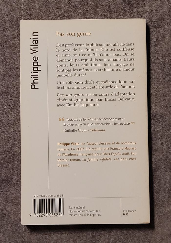 Pas son genre Philippe Vilain - photo numéro 2