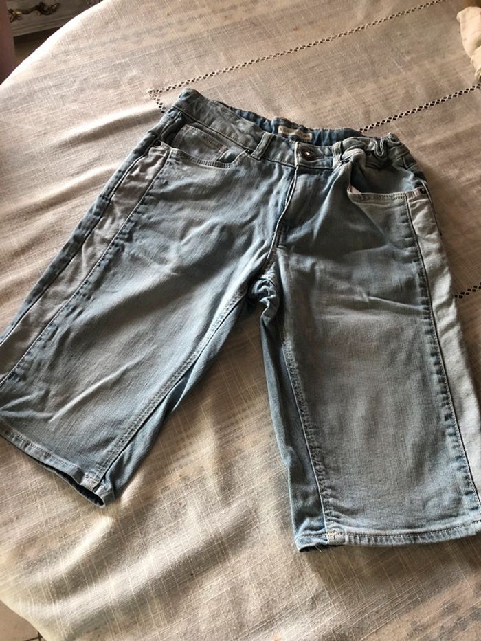 #lot #kiabi #lot bermuda #tee shirt #xs #14 ans - photo numéro 2