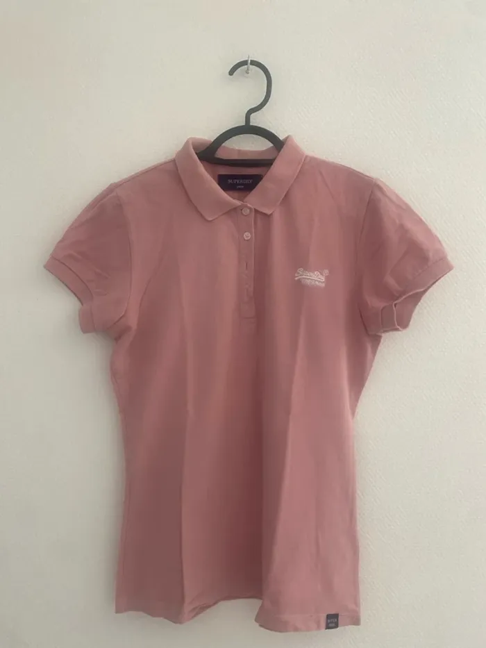 Polo Superdry rose