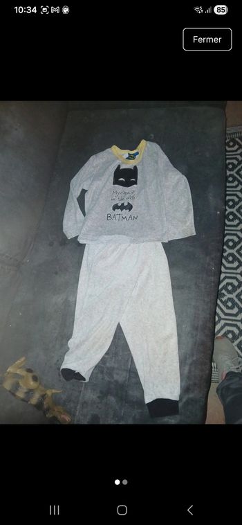 Pijama batman 3  ans