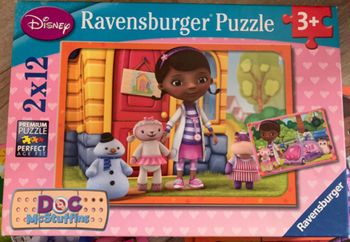 2 Puzzles Docteur la Peluche