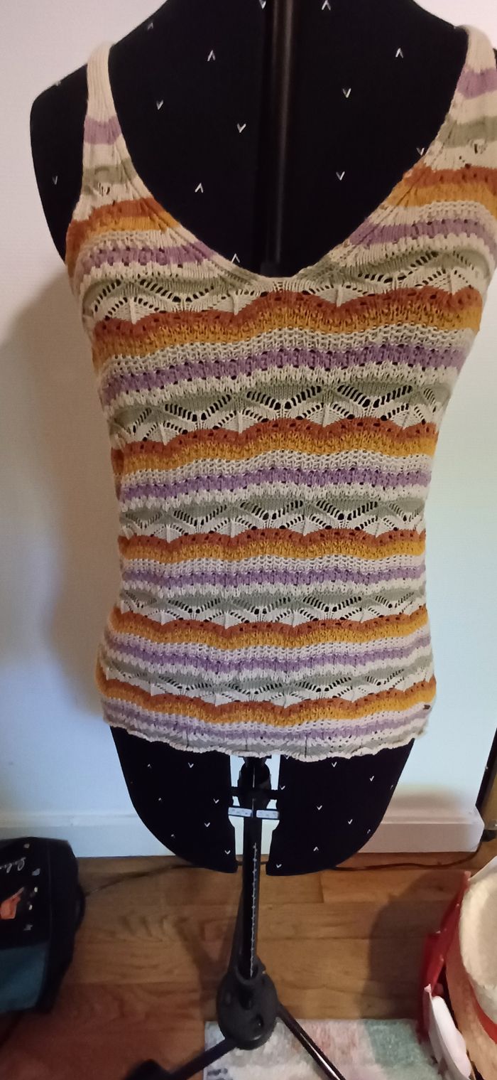Top en maille