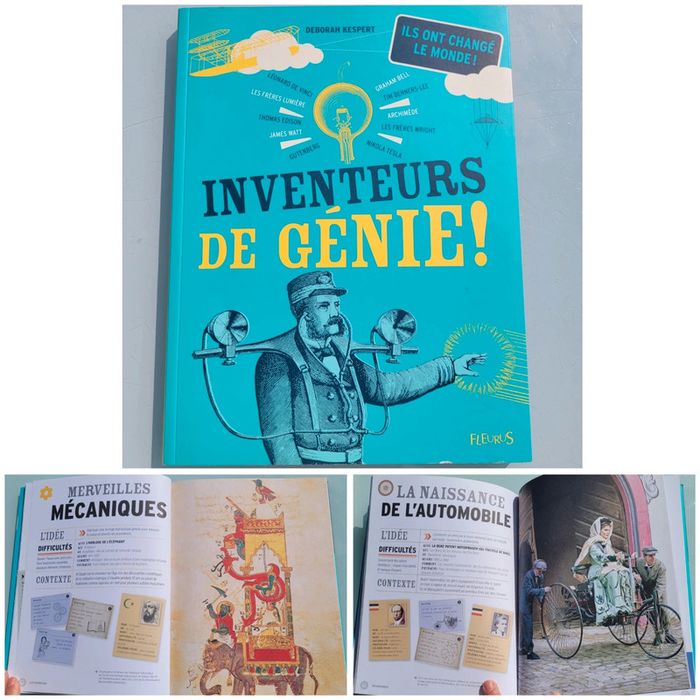 Livre 💡 Inventeurs de Génie! 📽 Ils ont changés le monde! (48)