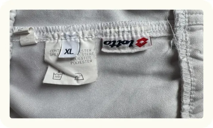 Short court vintage sport Lotto Taille XL 42 - photo numéro 4