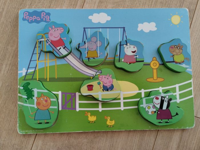 Puzzle bois Peppa Pig