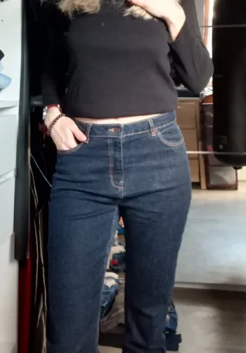 Jeans skinny bleu femme 40L30