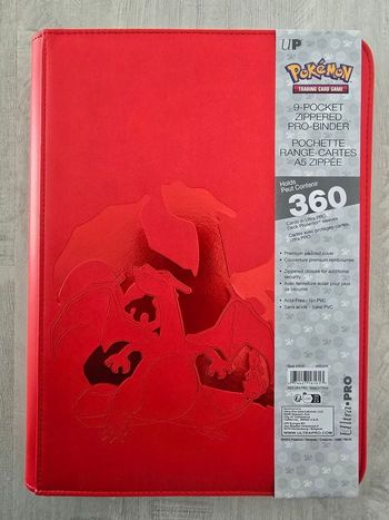 Portfolio Ultra Pro Zip 360 Pokémon Dracaufeu 