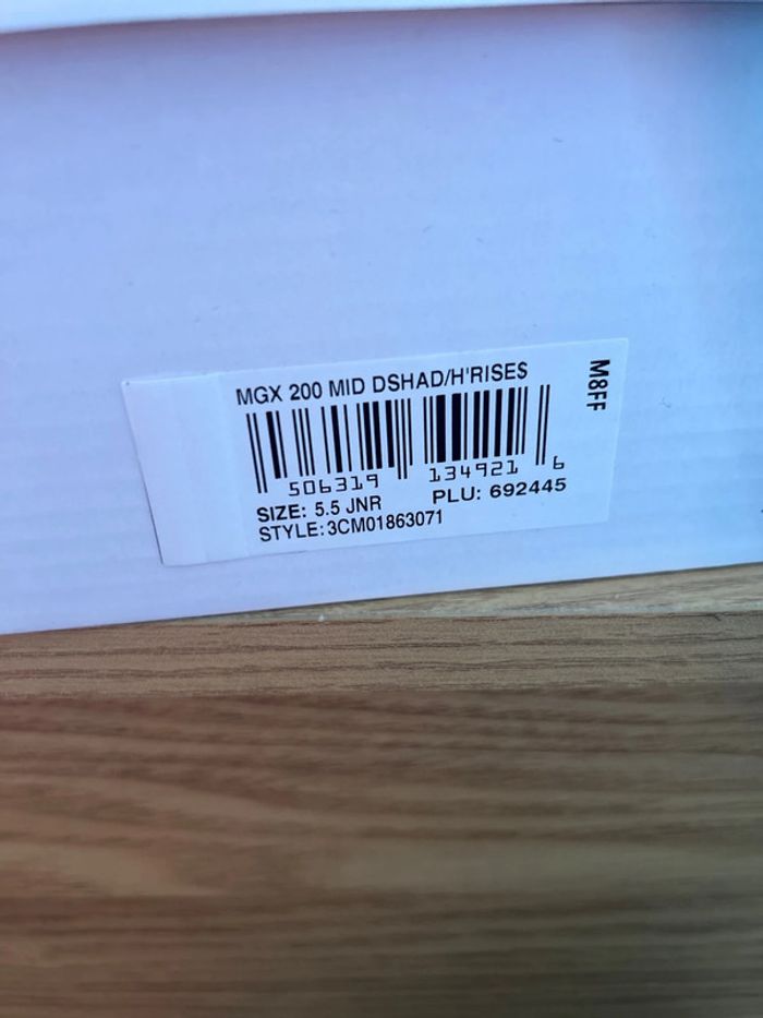 Basket Fila montantes gris anthracite MGX 200 mid 39 - photo numéro 5