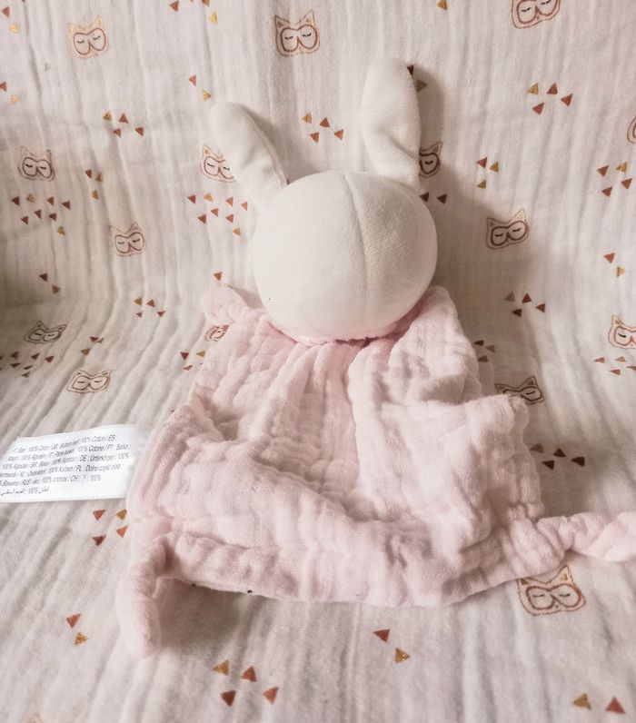 Doudou lapin Kiabi - photo numéro 3