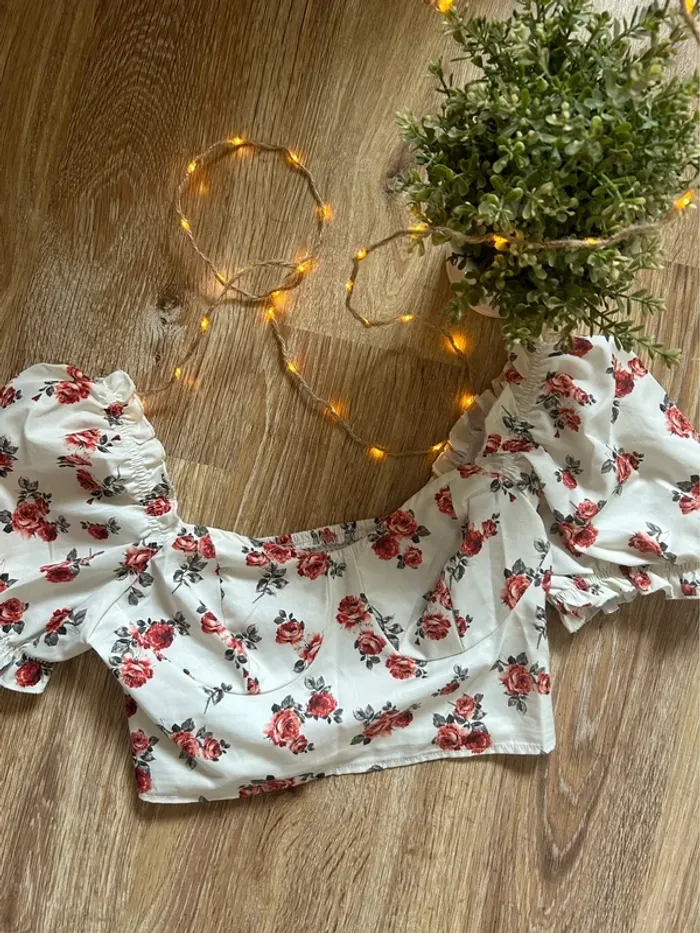 Top fleuri