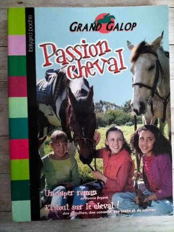 Livre enfant Grand Galop Passion cheval