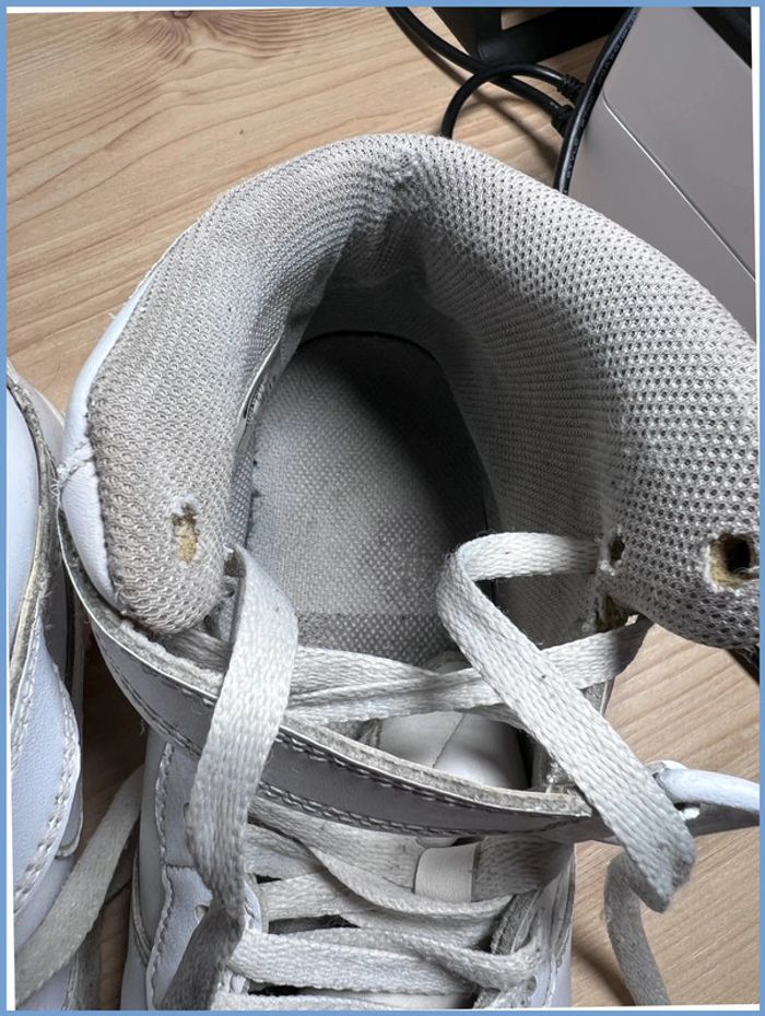 Nike Air Force 1 Mid Blanche – Pointure 38.5 Femme - photo numéro 12